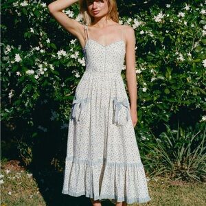 Christy Dawn Lia Dress in Bleu Tulips
